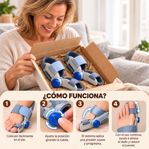 PiesFix™ | Corrector Ajustable para Juanetes